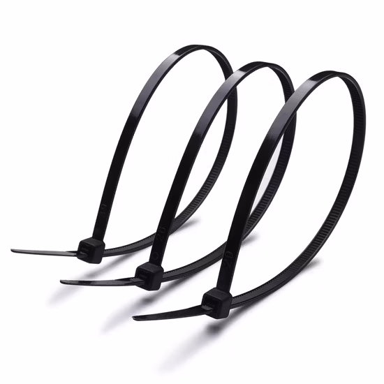 SS Cable Ties high quality nylon pa66 black color cable tie red